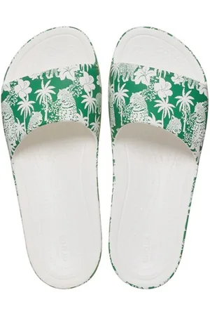 Crocs Kadee Graphic Slides White
