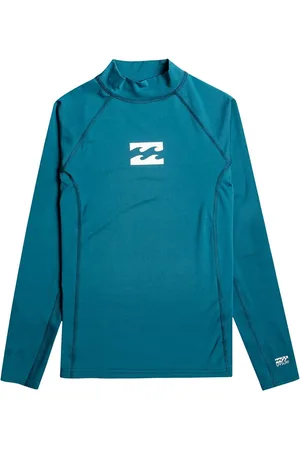 Billabong UV-Rashguard voor jongens met lange mouwen - Waves All Day - UPF50+ - - maat S (10yrs)
