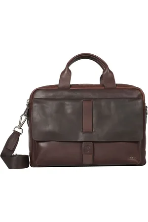 JOOP! Afzonderlijke gevallen Handtas met laptopvak Loreto Pandion Briefbag MHZ Donkerbruin