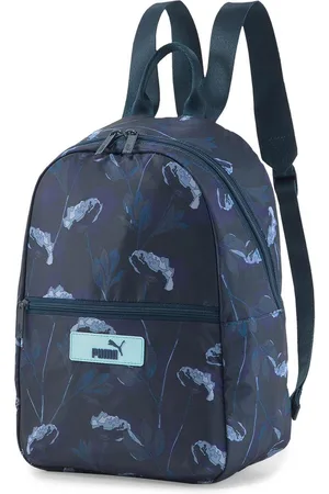 PUMA Core Pop Backpack - Floral gebloemd rugtas compact voor volwassenen en kinderen geschikt