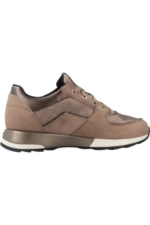 Geox New Aneko Abx Sneakers Beige EU 39 Vrouw