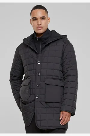 Urban classics Polar Fleece Lined Parka jas - XXL