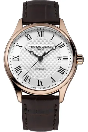 Frederique Constant Classics FC-303MC5B4 Horloge - Leer - Bruin - Ø 40 mm