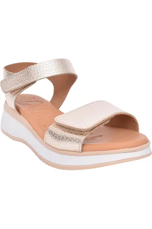 Oh my sandals 5660 goudkleurige sandaal
