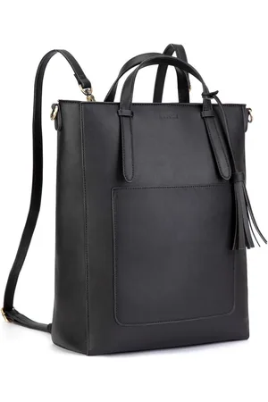 Merkloos Rugzak voor dames handtas multifunctioneel 3-in-1 draagtas voor werk school reizen dames rugzak