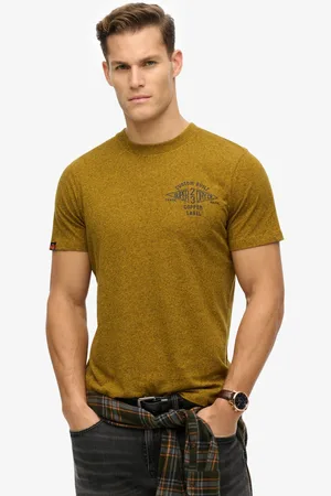 Superdry Copper Label Relaxed T-shirt Met Korte Mouwen Bruin XL Man