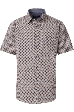 Casa Moda Casual overhemd korte mouw