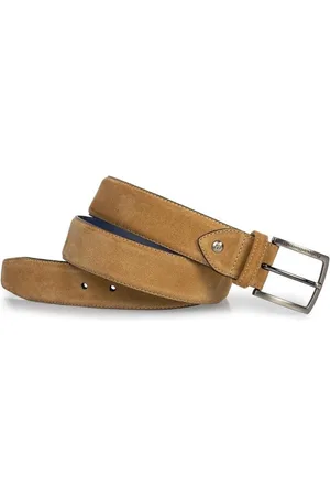 Floris van Bommel Riem CFM-10076-22-11 Light Brown 4CM Breed