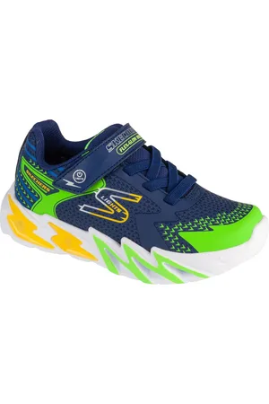 Skechers S-Lights: Flex-Glow Bolt 400138L-NVMT, voor een jongen, , Sneakers,Sportschoenen, maat: 33