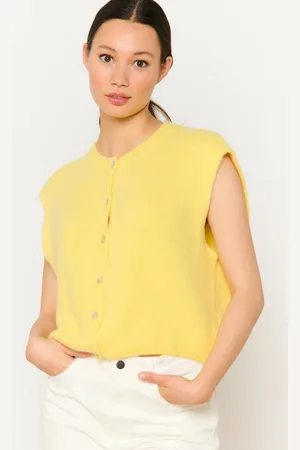 LolaLiza Gilet N Ginasleev 04101283 5002 Light Yellow Dames