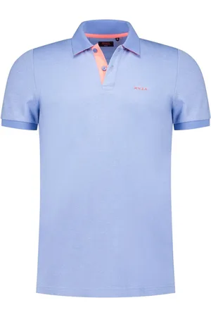 NZA NZA - Heren Polo - Krew - 25DN101 - 2610 Azure Melange