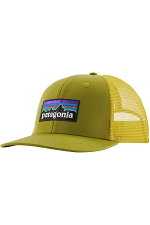 Patagonia P-6 logo trucker hat 38289 black