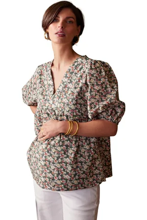 Envie de Fraise Zwangerschapsblouse met bloemenprint