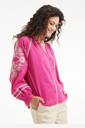 DIDI Dames Blouse Abby Fuchsia purple maat 42