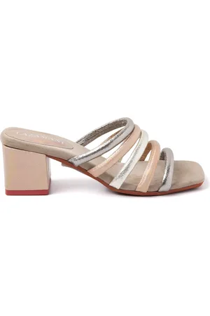 Lazamani Dames Muiltjes 85.562 Biscuit Multi