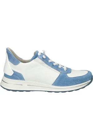 ARA Osaka 2.0 dames instapschoen - Wit blauw