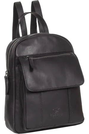 Mustang Leren Rugzak Salamanca Celano Backpack Zwart