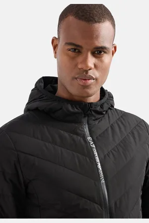 EA7 8npb14 Gewatteerde Jas Zwart XL Man