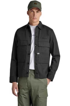 G-Star Pocketony Service Overshirt Zwart L Man