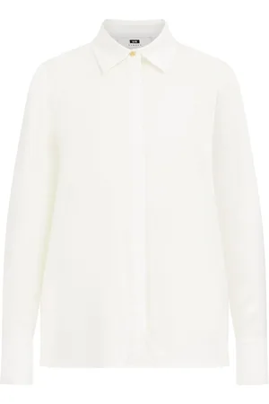 WE Fashion Dames blouse met zijdelook