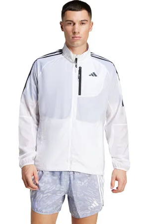 adidas Performance Own the Run 3-Stripes Opvouwbaar Jack - Heren - - XL
