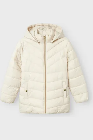 NAME IT Gewatteerde jas basic Beige - NKFMONAY