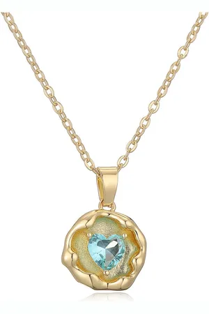 Marama Ketting - damesketting - hartje - liefde - stainless steel met gouden plating - cadeau dames