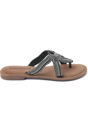 Lazamani Dames Slippers 75.419 Black