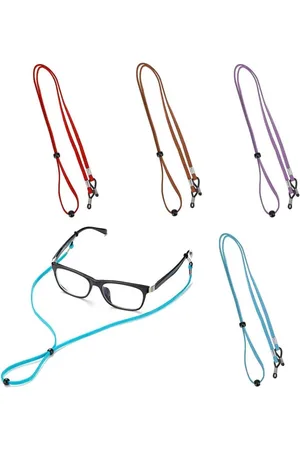 Merkloos Brillenbanden - Meerkleurig Brillenkoord 4 Stuks - Klassieke Band voor Dames - Geschikt voor Outdoorsporten
