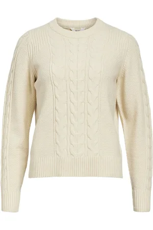 Object Object Objdoris Re Ls Knit Pullover Truien & vesten Dames - Sweater - Hoodie - Vest-
