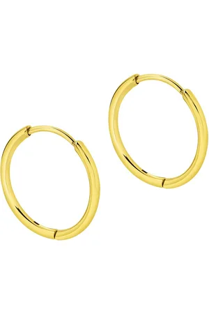 JUULRY Basic Hoop 12MMx1,2MM - Gold stainless steel