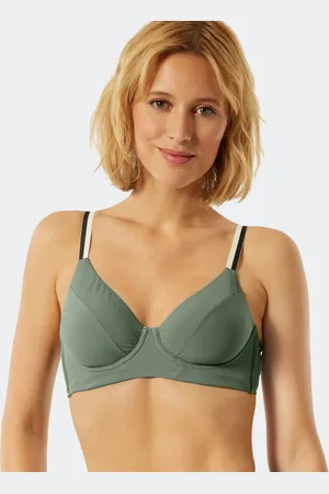 Schiesser Bügel-Bikini-Top Aqua Californian Dream