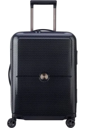 Delsey Turenne Slim 4 Handbagage koffer 55 cm - Zwart