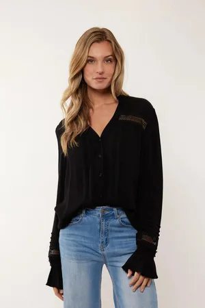 g-maxx Nynke blouse 24VQG33 Black
