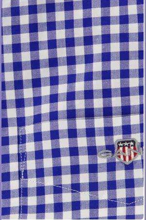 GANT Casual overhemd korte mouw
