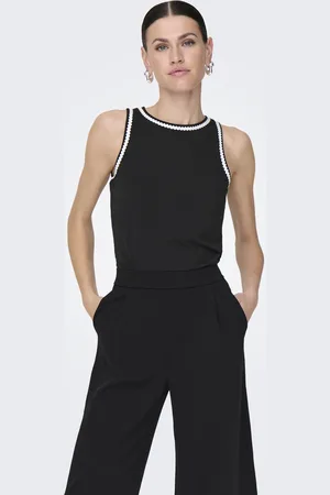 JDY Erin Sleeveless Contrast Tanktop Dames