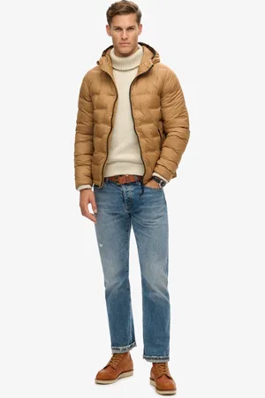 Superdry Gewatteerde korte pufferjas - Heren - Gewatteerde jassen