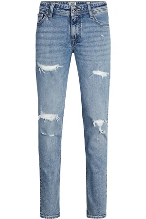 JACK & JONES Jack&Jones jongens spijkerbroek GLENN Blue Denim Slim Fit