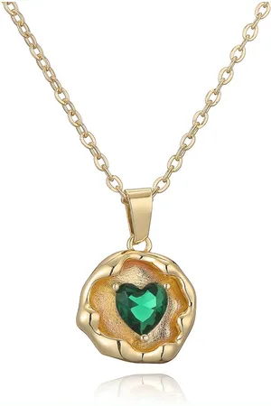 Marama Ketting - damesketting - hartje - liefde - stainless steel met gouden plating - cadeau dames