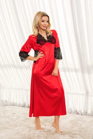 Merkloos Lange slipdress XS/S