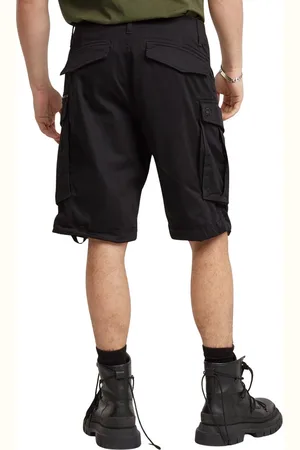 G-Star RAW Heren Short ROVIC RELAXED comfort/relaxed Zwart W 34 Volwassenen
