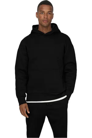 Only & Sons Trui Onsdan Life Rlx Heavy Sweat Hoodie 22026661 Black Mannen
