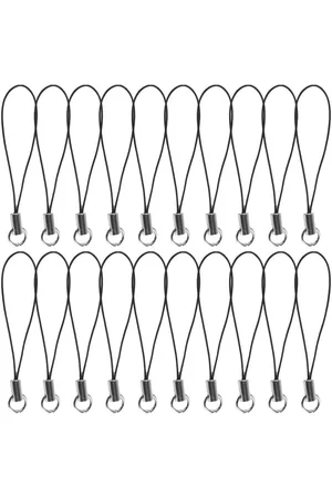 Merkloos 50 stuks sleutelkoord en mobiele telefoonkoord polslussen handlussen USB-kabel en hanger - doe-het-zelf en praktische accessoires