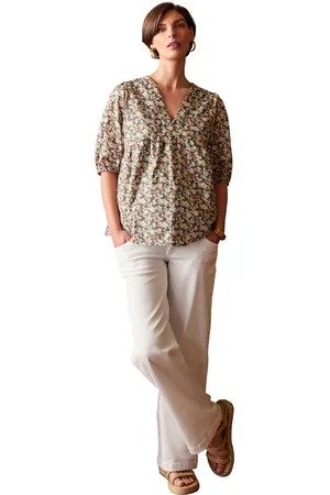 Envie de Fraise Zwangerschapsblouse met bloemenprint