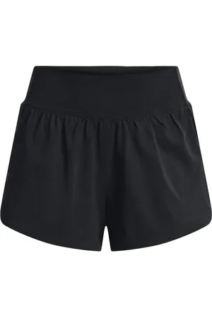 Under Armour Damen UA Flex 2-in-1-Gewebeshorts Black-XXL