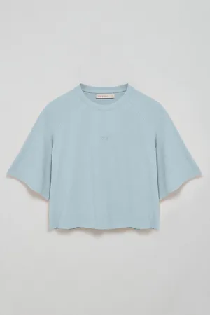 Polo Club® Lichtblauw T-shirt Danae met geborduurd logo