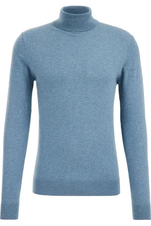 WE Fashion Heren fijngebreide coltrui
