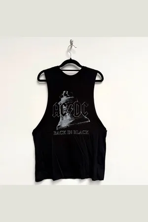 AC/DC Back In Black Bell Tanktop - XL