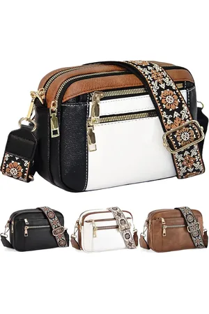 Merkloos Stijlvolle Schoudertas Dames - Comfortabele Crossbody Tas - Ruime Handtas