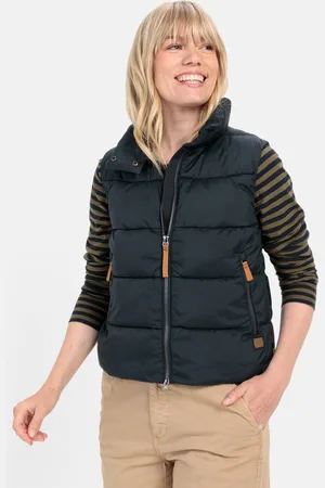 Camel Active Gewatteerd vest gemaakt van gerecycled polyester